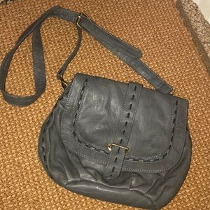 Cesca grey crossbody purse